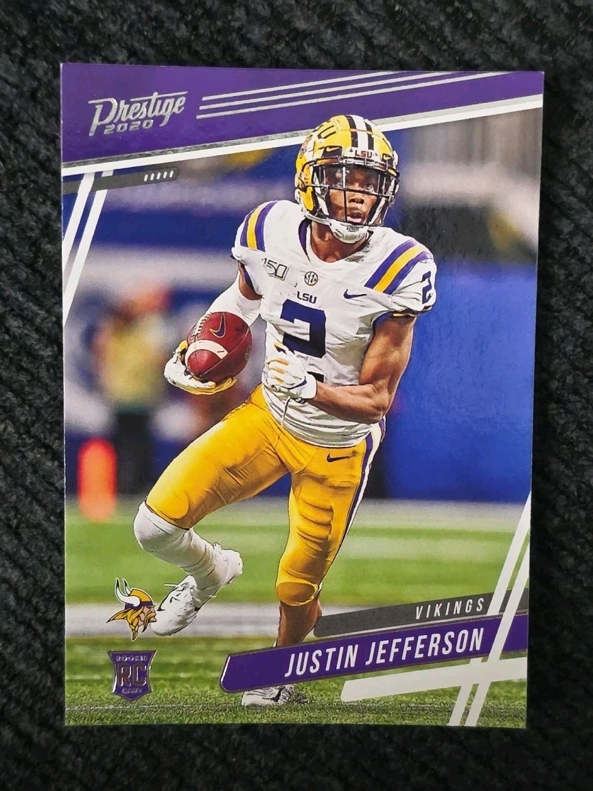 2020 Panini Prestige Justin Jefferson #267 RC Minnesota Vikings