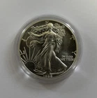 1988 USA $1 coin 1 oz. Fine Silver Eagle WALKING LIBERTY Coin (with capsule)