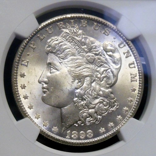 1898-O Morgan Silver Dollar◾NGC CERTIFIED MS64◾CLEAN, SHARP NEW ORLEANS STRIKE