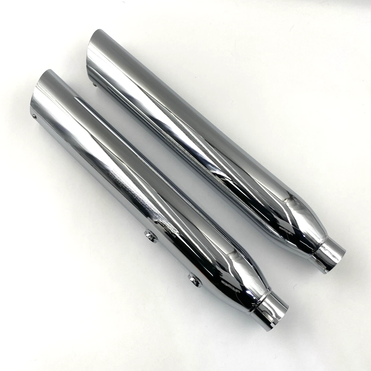 Harley-Davidson Chrome Stainless Steel Motorcycle Mufflers for