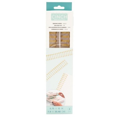 AMERICAN CRAFTS / WE R MEMORY WR Cinch spirales 3/4'x 4 gold