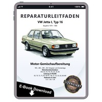 VW Jetta 1 16 1979-1984 2B5 2E2 Vergaser ZüNdanlage Werkstatthandbuch PDF Datei