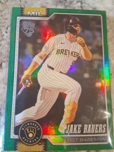 Jake Bauers 2026 Topps Jake Bauers Green