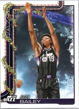 2025-26 Topps Holiday #H165 Ace Bailey Jazz RC