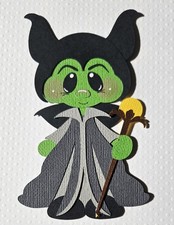 Sleeping Beauty Villian Maleficent. Scrapbook, Card Making Paper Piecing