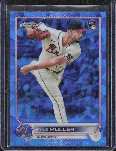 2022 Topps Chrome Sapphire Kyle Muller #30 card