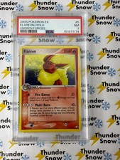 Flareon Holo #5 EX Unseen Forces 2005 Pokemon PSA 7 151971174 on eBay