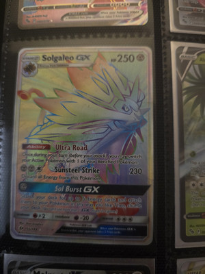 Solgaleo GX (Secret) 155/149 Sm Base Set Holo