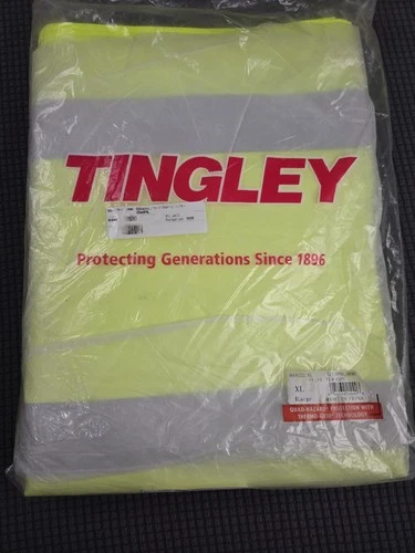Tingley O44122 Eclipse Overalls (Size XL, Fluorescent Yellow-Green) - product listing photo