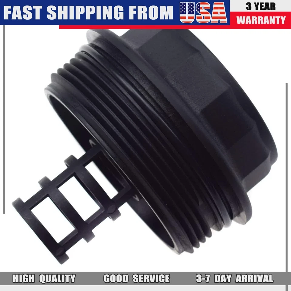 Cubierta de filtro de aceite negra para Ford Escape 2005-2012 Fusion 2006-2010 Mazda 3 6 CX-7 Foto 4 de 4