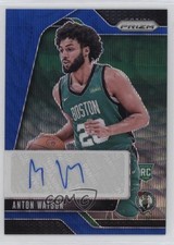 2024-25 Panini Prizm Rookie Signatures Blue Wave Anton Watson #RSI-AWC Auto 1d0h