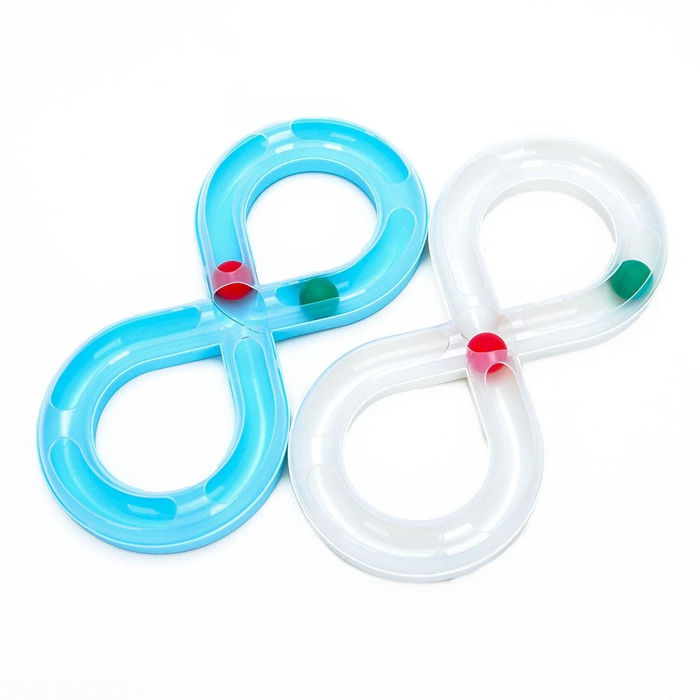 Cat Toys, Cat Tray Toys Interesting Turntable Kitten Ball Track Toy