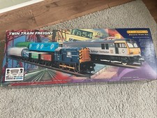 Hornby Railways R.1002 Twin Train Freight Electric Train Set ,00, Mint Boxed