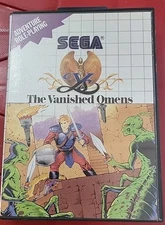 Ys The Vanished Omens Sega Master Complete CIB
