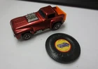 Original 1971 Redline Hot Wheels Short Order w/ Button (Red)