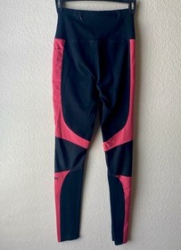 Pink Victoria's Secret Women's Shirt Leggings Matching Set XS Black Red 86 Logo