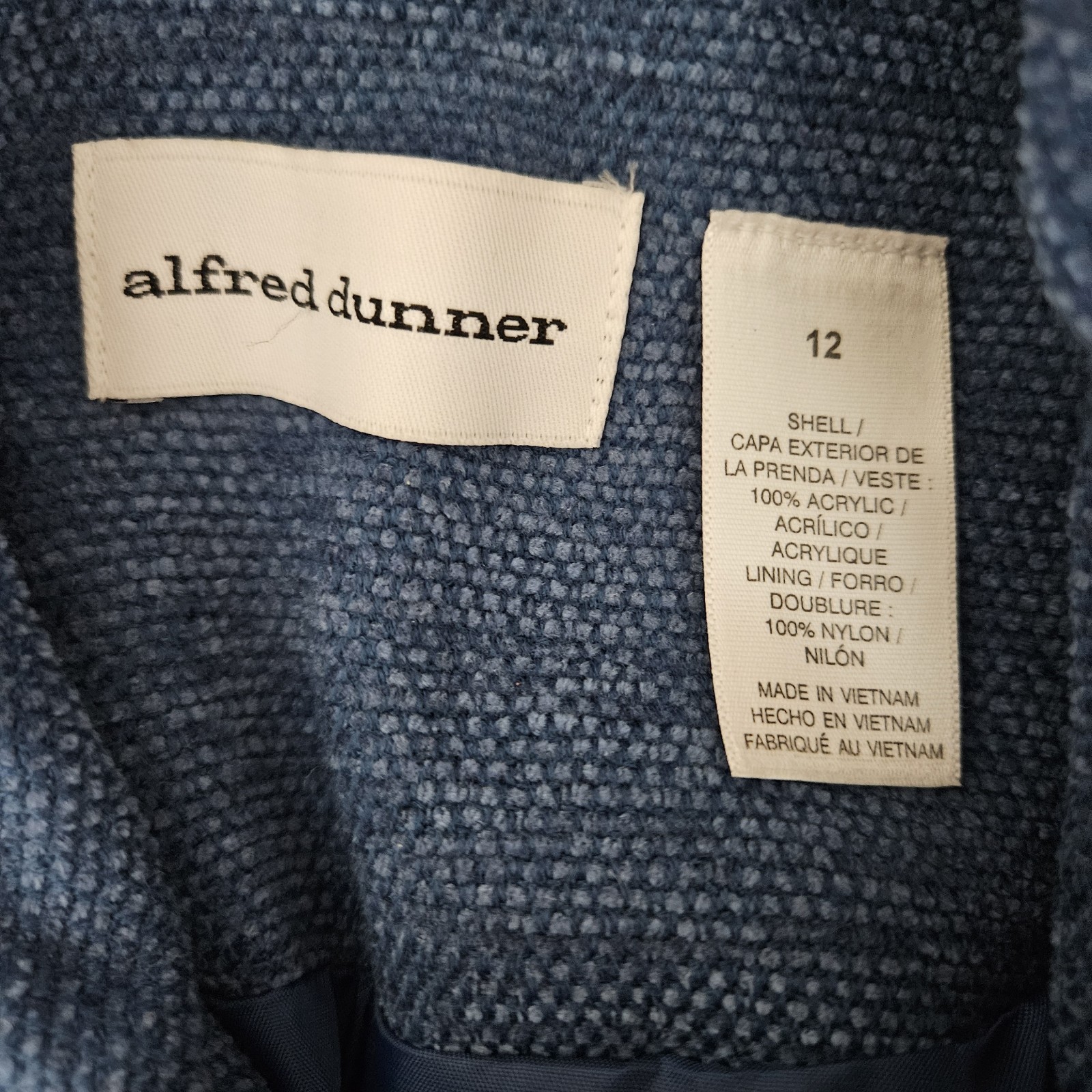 Alfred Dunner Embroidered Patchwork Jacket Cottag… - image 11