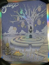 Goose Band Poster Livingston MT 2021 Pine Creek  Rainbow Foil Owen Murphy 43/125