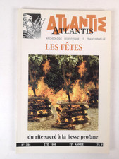 REVUE ATLANTIS N° 394 - LES FÊTES - ÉTÉ 1998   -e1