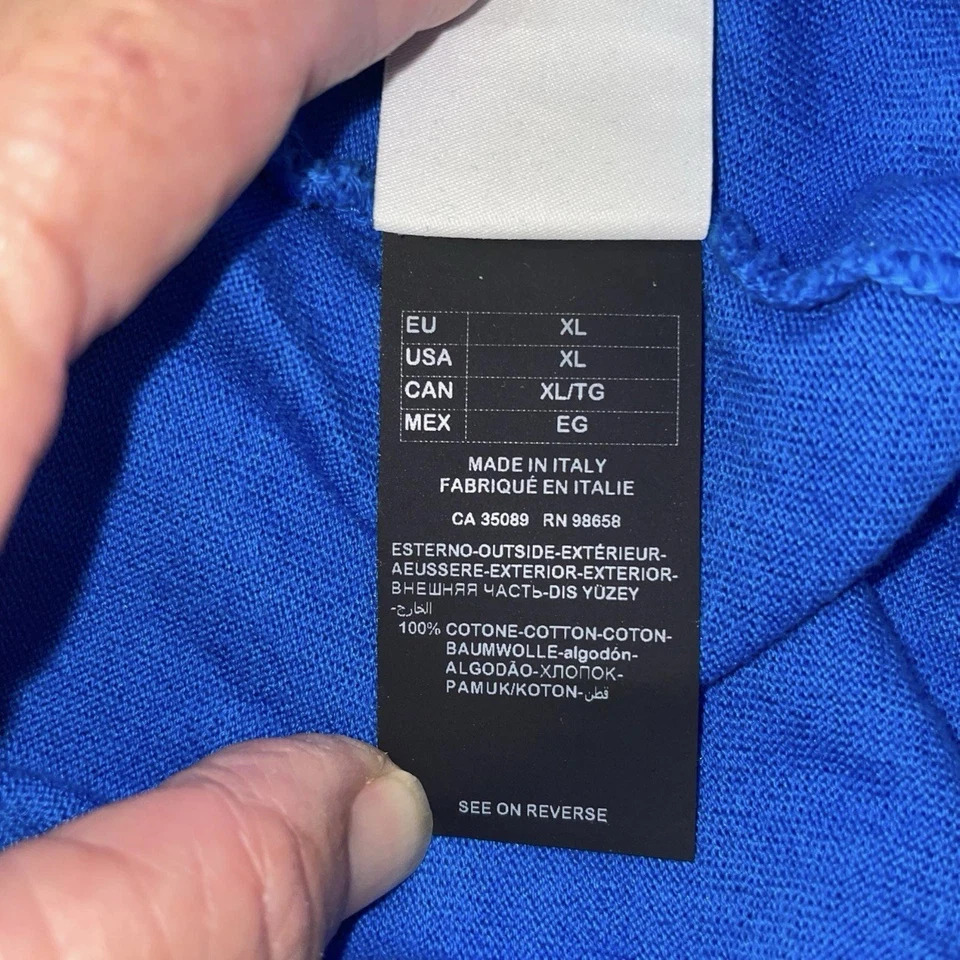 Paul & Shark Yachting Sudadera Para Hombre XL Cuello en V Manga Larga Suéter Pullover Foto 4 de 4