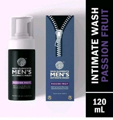 Skin Elements Mens Intimate Wash PH Balanced 120ml New Sealed Fresh Exp 10/28