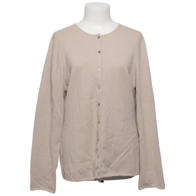 Gerts Oslo, Strickjacke, Damen, Größe: 2XL, Beige, Kaschmir, Einfarbig #PZO