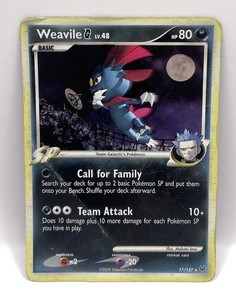 Weavile Pokemon Card | eBay