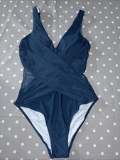 Cupshe Women's One Piece Swimsuit. Dark Teal. Size S