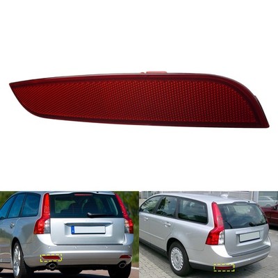 Links Heckstoßstange Reflektor Rückleuchten für Volvo S40 II 544,V50 545 08-15