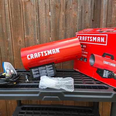 #ad Craftsman 60000 BTU Portable Propane Heater New open box $99.99