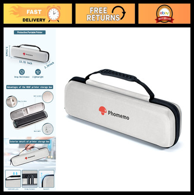 Portable Printer Bag for M08F, Lightweight Travel Case, Fits HPRT MT800, A886/A8