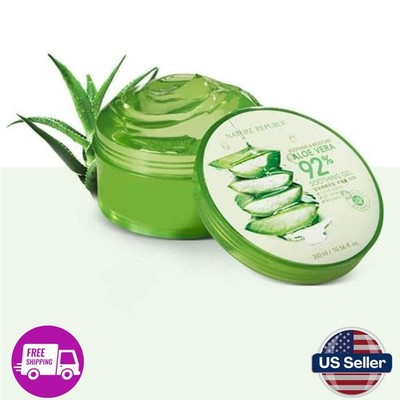 Nature Republic Soothing Moisture Aloe Vera Gel 92 percent 10.56 fl.oz./ 300 ml