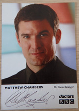 Autogramm des britischen TV Schauspieler Matthew Chambers (123657)