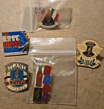 5 Atlanta 1996 Olympic Pins