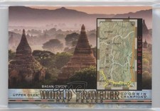 2018 Upper Deck Goodwin Champions World Traveler Map Relics Bagan Myanmar x3c