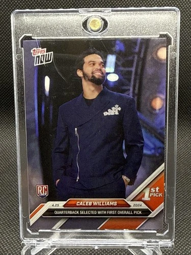 2024 Topps Now Football Caleb Williams #D-1 1st Pick