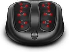 Nekteck Foot Back Massager with Heat, Shiatsu Electric Kneading Foot Massage