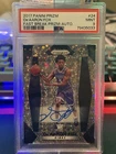2017-18 Panini Prizm De’Aaron Fox #24 Fast Break Rookie AUTO RC Kings PSA 9 Mint
