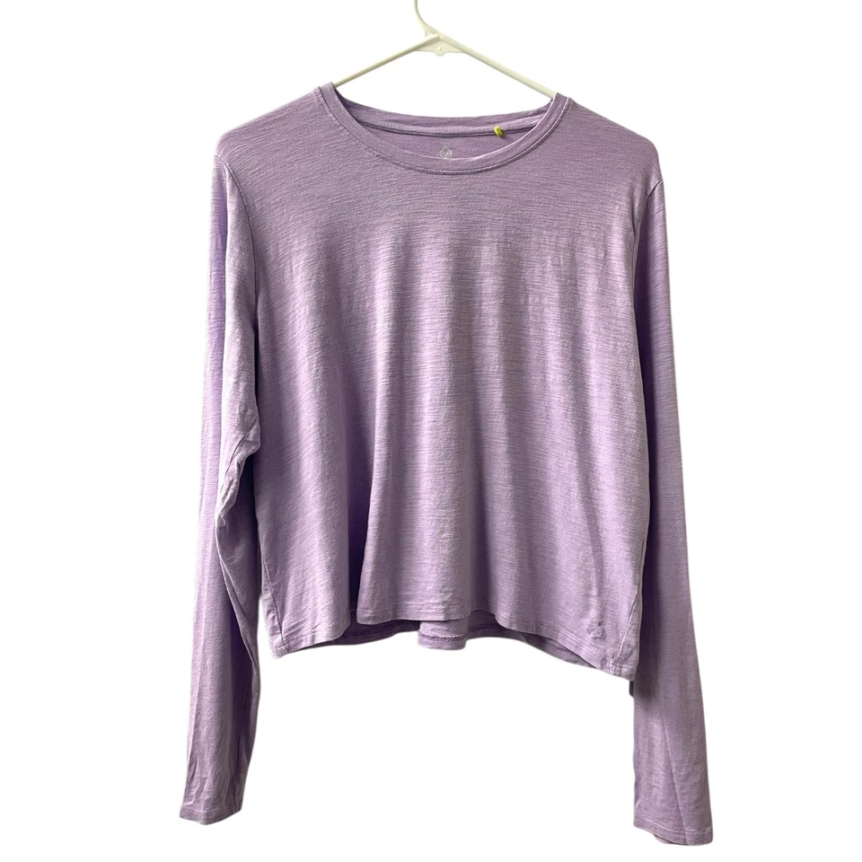 Tasc Mujer Púrpura Corto Manga Larga Ligero Upf 50+ Protección Solar Talla Grande Foto 3 de 4