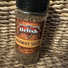 Gourmet Caraway Seeds by Its Delish, Medium Jar, 7 oz