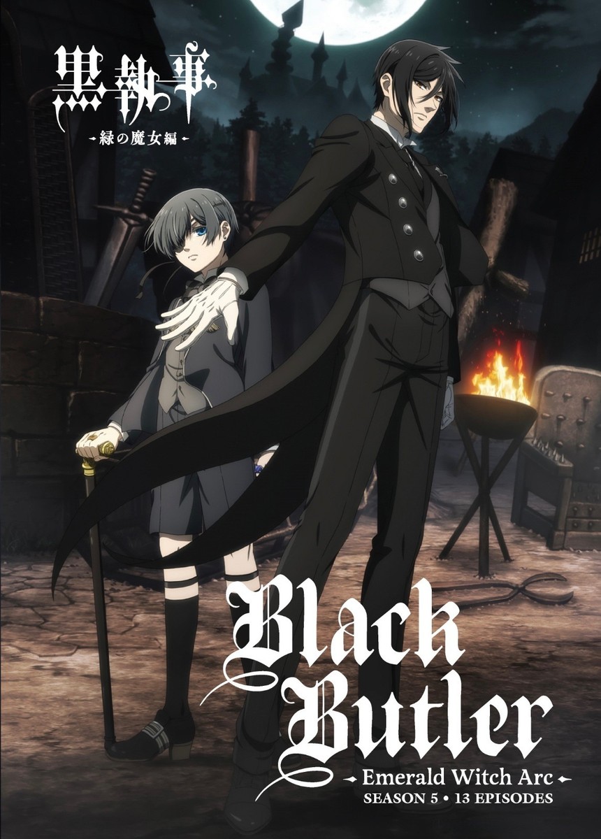 Black Butler: Emerald Witch Arc (Season 5: 13 End) English Audio  DVD - Main Image