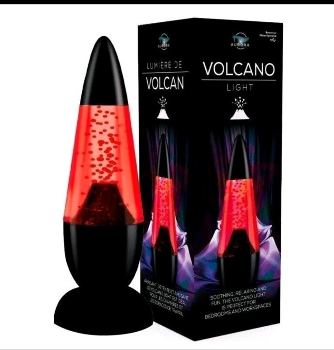 Lava Lamp LED  Volcano Lamp - LF8200 Room Light Room Lamp - Image 4