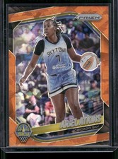2025 Panini Prizm WNBA #13 Ariel Atkins Orange Ice Prizms