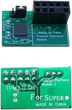 10Pin SPI TPM 2.0 Module Trusted Platform for SuperMicro AOM-TPM-9670H