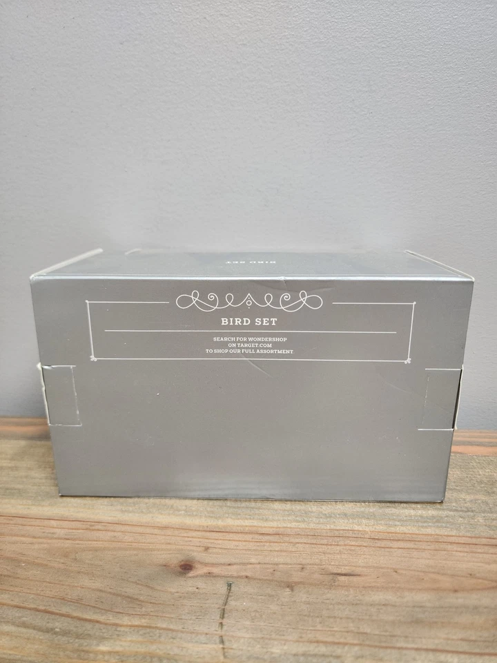 Mini Set Target Wondershop Featherly Friends Birds Invierno 2024 - Blancos Nevados Foto 4 de 4