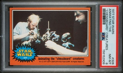 1977 STAR WARS #326 ANIMATING THE CHESSBOARD CREATURES PSA 8 NM-MT 2908