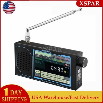 HamGeek ATS25 ULTRA SDR Receiver Aviation Band Support Bluetooth Touch Screen US