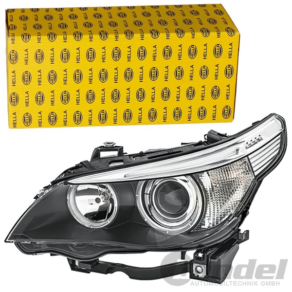 Hella Scheinwerfer Hauptscheinwerfer D1S/H7 PY21W Links Passend FüR Bmw 5-image