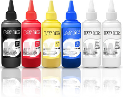 DTF White Ink 100ml Premium DTF Ink for Film Heat Transfer Printing Compatible f