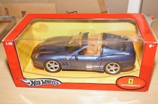 1/18 Ferrari Super America Blue Hot Wheels